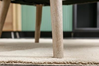 Tufted Back Teddy Fabric Slipper Chair Accent Chair-ModernLuxe - Image 11