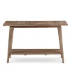 Milani Rectangle Sofa Table Natural - Steve Silver Co.