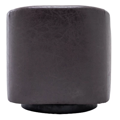 Classic Swivel Barrel Chair - WOVENBYRD