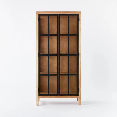 Bountiful Wood And Glass Tall Cabinet - Threshold™ Designed With Studio McGee - Image 2