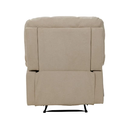 Cooper Extra Large Wall Hugger Reclining Chair Low Pile Velour - ProLounger - Image 5