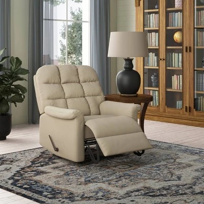 Cooper Extra Large Wall Hugger Reclining Chair Low Pile Velour - ProLounger - Image 3