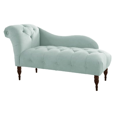 Custom Upholstered Tufted Chaise - Skyline Furniture - Image 5