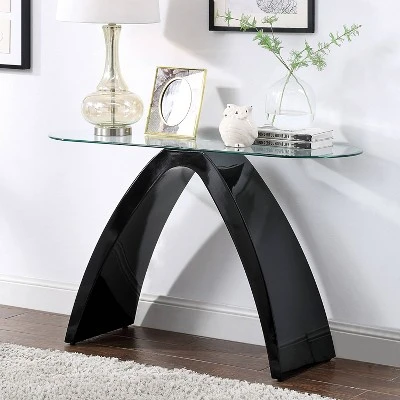Gummerton Glass Top Sofa Table - MiBasics - Image 2
