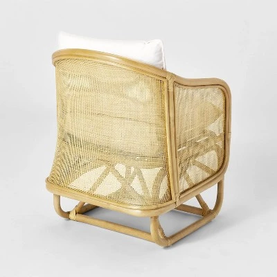 Rialto Woven Barrel Back Chair With Cushion - Threshold™ Designed With Studio McGee - Image 2