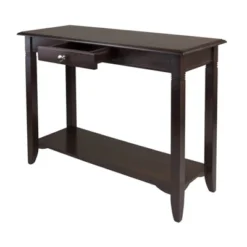Nolan Console Table With Drawer Cappuccino - Winsome