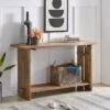 52" Bethel Acacia Wood Console Natural - Alaterre Furniture