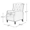 Valentin Manual Recliner | Karat Home