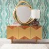 Verdeen Console Brown/Gold - Powell Company