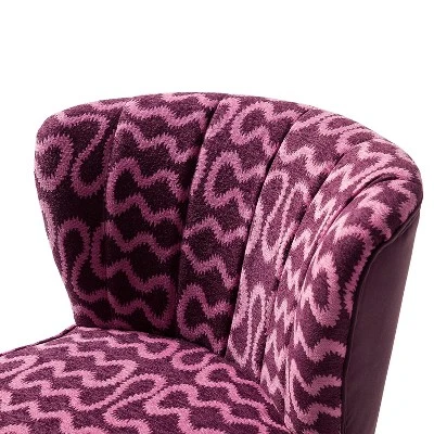 Urbain Wooden Upholstery Accent Side Chair With Tufted Back | Karat Home - Image 4