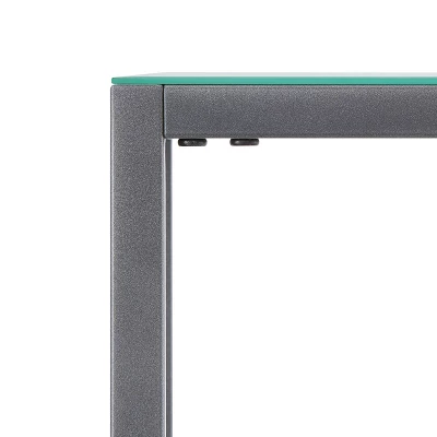 Dillard Narrow Long Console Table Gray - Aiden Lane - Image 10