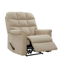 Cooper Extra Large Wall Hugger Reclining Chair Low Pile Velour - ProLounger
