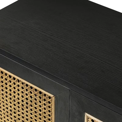 Wyoming 2-Door Accent Cabinet With Shelves| KARAT HOME - Image 6