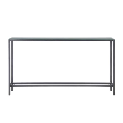 Dillard Narrow Long Console Table Gray - Aiden Lane - Image 7