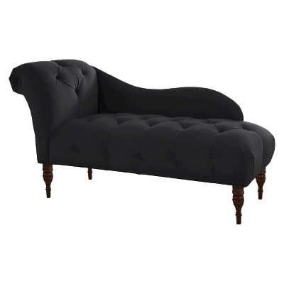 Custom Upholstered Tufted Chaise - Skyline Furniture - Image 4