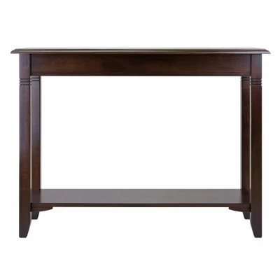 Nolan Console Table With Drawer Cappuccino - Winsome - Image 4