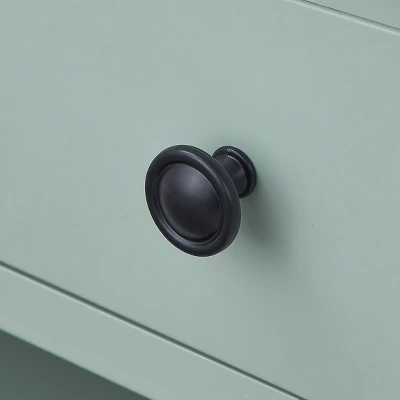 48" Solid Wood Top Modern Living Room Console Table With 3 Drawers And 2 Shelves - ModernLuxe - Image 9