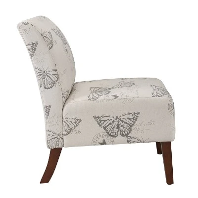 Lily Upholstered Sailing Chair - Linon - Image 2