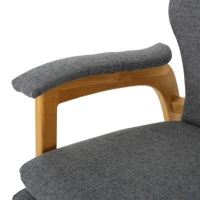 Braant Mid-Century Fabric Rocker - Christopher Knight Home - Image 2