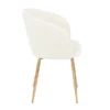 Lindsey Contemporary Chair Gold - LumiSource