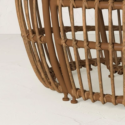 Topanga Club Chair With Ottoman - Blue/Brown - Opalhouse™ Designed With Jungalow™ - Image 6