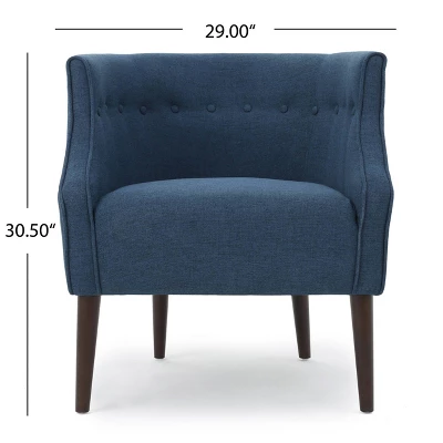 Brandi Upholstered Club Chair - Christopher Knight Home - Image 6
