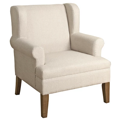 Emerson Wingback Accent Chair - HomePop - Image 5