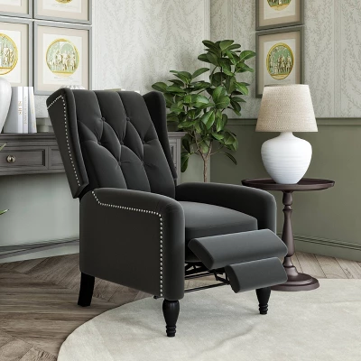 Drea Wingback Pushback Recliner Chair - ProLounger - Image 3