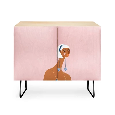 Maritza Lisa Cheetah Earrings Credenza - Deny Designs - Image 3