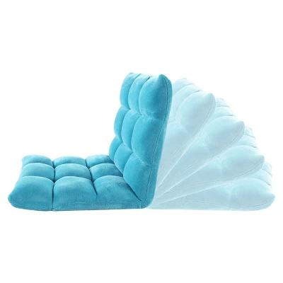 Esme Kids' Recliner Chair Aqua - Chic Home - Image 2