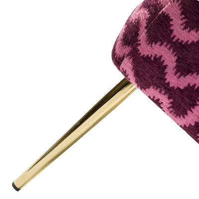 Urbain Wooden Upholstery Accent Side Chair With Tufted Back | Karat Home - Image 5