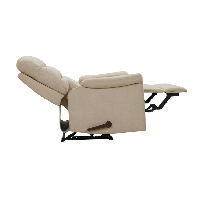 Cooper Extra Large Wall Hugger Reclining Chair Low Pile Velour - ProLounger - Image 4