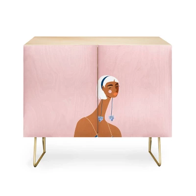 Maritza Lisa Cheetah Earrings Credenza - Deny Designs - Image 4