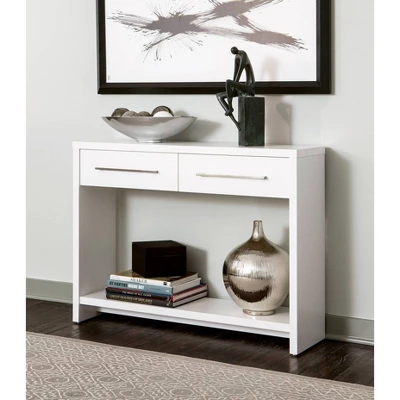 Storage Furniture Console Table - White - ClosetMaid