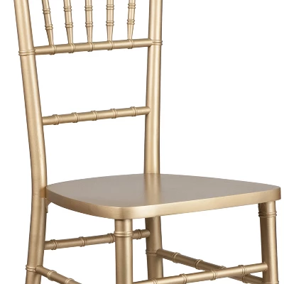 Flash Furniture HERCULES Series Gold Wood Chiavari Barstool - Image 4