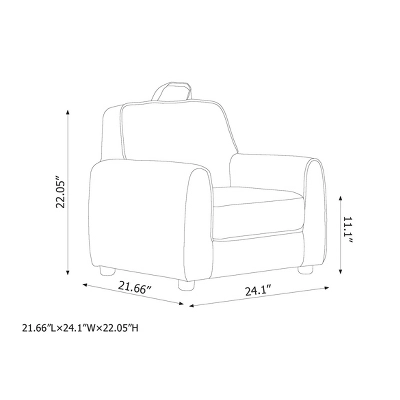 Upholstered Kids’ Chair - Pillowfort™ - Image 5