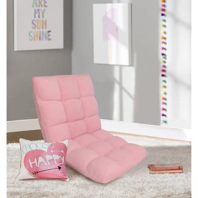Esme Kids' Recliner Chair Pink - Chic Home - Image 9