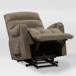 Dallas Power Lift Assist Upholstered Recliner - CorLiving