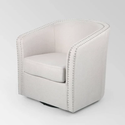 Maya Contemporary Swivel Chair - Christopher Knight Home - Image 9