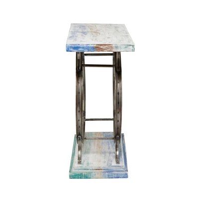 Rustic Console Table Brown - Olivia & May - Image 6