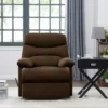 Wall Hugger Microfiber Pillow Top Arm Recliner Chair - ProLounger