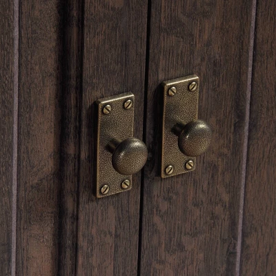 30" Costa Library Base Coffee Oak - Sauder - Image 2