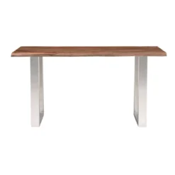 Brownst1 2.0 Console Table Brown - Treasure Trove Accents