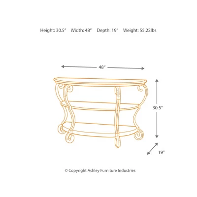Console Table Brown - Signature Design By Ashley - Image 10