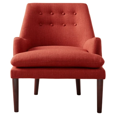 Faith Mid-Century Upholstered Accent Chair - Image 2