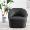 ELuxury Dara Swivel Curved Back Chair