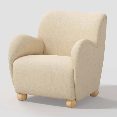 Rumi Armchair In Linen - Threshold™ - Image 8