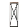 Arendale Faux Stone Skinny Console Table - Aiden Lane