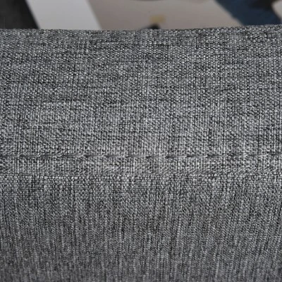 HOMCOM Convertible Sofa Lounger Chair Bed Multi-Functional Sleeper Recliner With Tufted Upholstered Fabric, Adjustable Angle Backrest, Pillow, Gray - Image 4