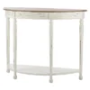 Vologne Traditional Wood French Console Table White - Baxton Studio